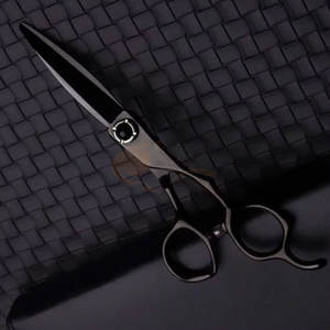 Tijeras de Peluquería Profesionales de Acero Inoxidable para Zurdos, Hoja Recta Afilada, Logotipo Personalizado Aceptable, Salón de Belleza - Product Image 6