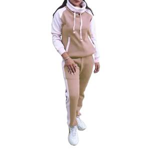 Logo personnalisé Survêtement à capuche et Jogging Sweat Ensemble 2 pièces Survêtements pour femmes 2026 - Product Image 2