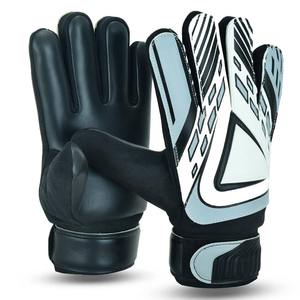 Gants de gardien de but de football professionnels en latex, pour extérieur, protection des doigts, sangle de poignet réglable, antidérapants - Product Image 1