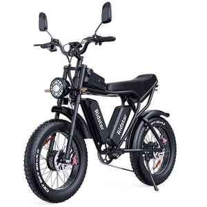 Bicicleta Eléctrica Ridstars E Bike Q20 Pro 2025, Motor de 2000W, Batería de 52V 40AH, Suspensión Resistente - Product Image 3