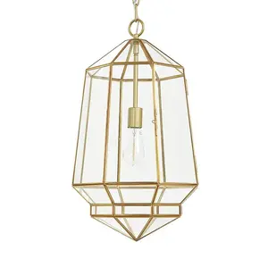 Glass And Iron Made Gold Hanging Pendant Light Perfect For Home Hotel Livingroom Lighting Decor Usage Pendant Cealing Light