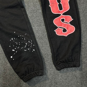 High Quality 100% Cotton Lightweight Breathable Winter <b>Pullover</b> <b>Men</b> Streetwear Tracksuits Custom Printing Hoodie - Product Image 4