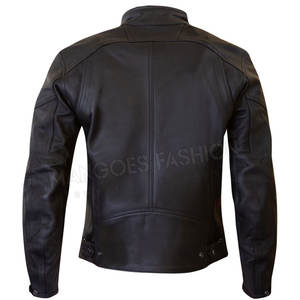 Veste de moto de course imperméable, coupe slim, en cuir de vachette pour homme, pas cher, bonne qualité, vestes de moto d'hiver en Cordura. - Product Image 2