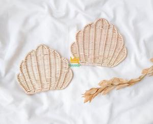 Lot de 2 décorations murales en rotin pour chambre d'enfant ou décoration intérieure Tenture murale en gros - Product Image 4