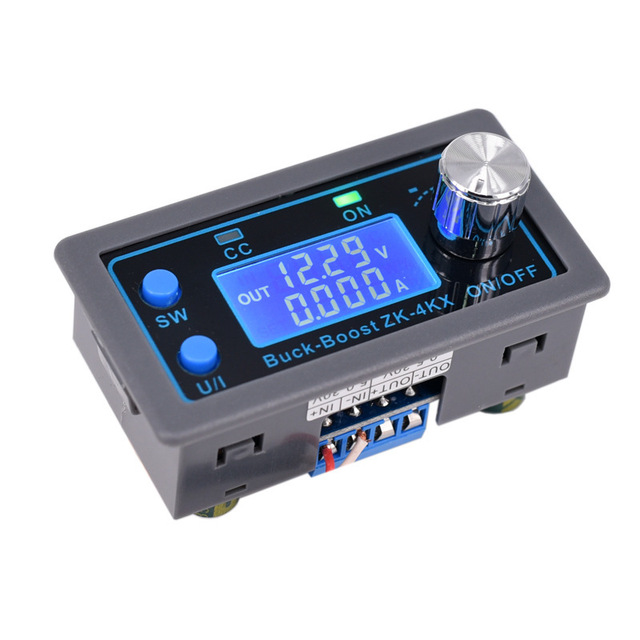 Digital Control Adjustable Buck-Boost Power Module 4A/5A 80W CV/CC Programmable Regulated Board