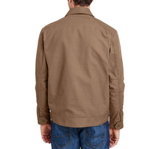 Chaqueta de lona de algodón para hombre de buena calidad/100% chaqueta de lona de algodón hecha de material transpirable para hombre a la venta - Product Image 2