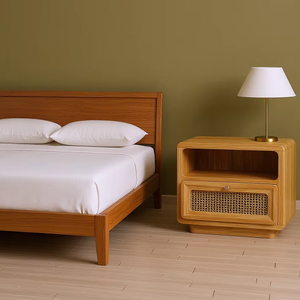 <b>High</b> Quality Real Teak Wood <b>Side</b> <b>Table</b> Modern Traditional for Bedroom Home Living Room Dining Area School-Versatile Furniture - Product Image 1