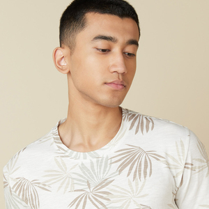 เสื้อยืดคอกลมผ้าถักระบายอากาศได้ดีแห้งเร็วเสื้อยืดผ้าฝ้าย100% ปรับแต่งโลโก้ได้ตามต้องการ - Product Image 1