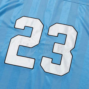 Camiseta de fútbol americano de dos tonos con diseño de panel lateral para uso en equipo Camiseta de fútbol de ajuste personalizado - Product Image 5