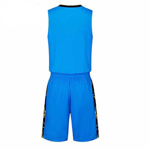 Venta caliente cómodo nuevo diseño de baloncesto de manga corta Jersey con pantalones cortos de impresión uniformes de baloncesto - Product Image 2