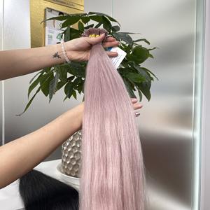 Prix de gros Extensions de cheveux humains pré-collées de haute qualité Super Double Drawn Cuticule I Tips de l'usine du Vietnam - Product Image 3