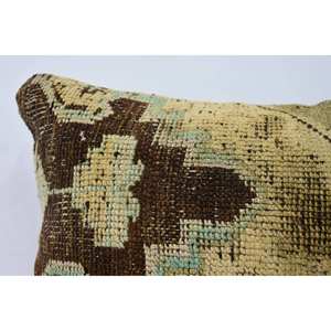 หมอนขนสัตว์16X24อันหรูหราเบาะพิมพ์ลายวินเทจผ้าแคนธาปักลายผ้าทอสีเบจฟูสำหรับตกแต่งพื้นโซฟา - Product Image 2