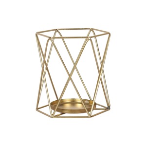 Latest Decorative Metal <b>Candle</b> Stand Gold Color Modern Style <b>Candle</b> Stand for Halloween Decoration - Product Image 1