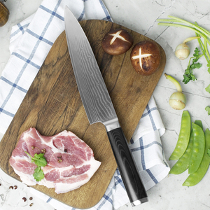 Cuchillos de Cocina Profesionales PRESTIGE BLADES, Cuchillo de Chef Forjado a Mano en Acero de Damasco, Acero en Polvo, Afilado, Ambidiestro, Apto para Lavavajillas - Product Image 6