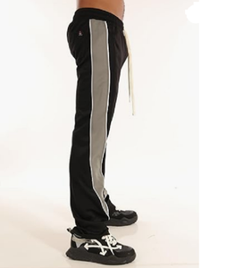 Mens Custom Vintage Flared Sweatpants Baggy Heavyweight <b>Wide</b> <b>Leg</b> Sweatpants for Mens Print Blank Sweatpants <b>Jogger</b> Bangladesh - Product Image 2