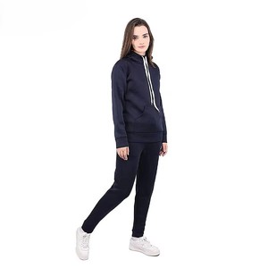 Survêtement personnalisé survêtements pour femmes 2 pièces 100% coton polaire formation et jogging vente en gros de survêtements pour femmes - Product Image 4