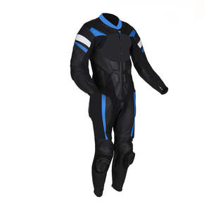Combinaison de course moto d'hiver respirante et résistante, conçue pour l'entraînement professionnel sur piste et les conditions de conduite extrêmes - Product Image 1