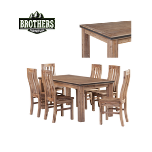 โต๊ะรับประทานอาหารไม้โอ๊ค/สน/อะคาเซียไม้เนื้อแข็งเฟอร์นิเจอร์ห้องรับประทานอาหารจากเวียดนาม - Product Image 2