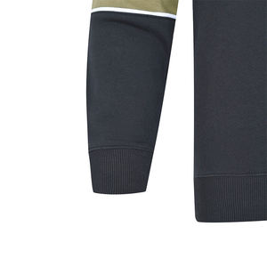 Sweat-shirt à capuche pour homme grande taille, col rond, manches longues, coton/polyester, écologique, respirant, design et marque personnalisés - Product Image 3