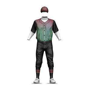 Best Selling Men's <b>Baseball</b> Uniform Customized Logo Breathable Summer Lightweight Eco-Friendly Team Wear OEM Custom Service - Product Image 3