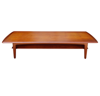 Table basse moderne minimaliste en bois, faite à la main, durable, grande taille, pour salon, maison, villa, hôtel ou appartement, usage professionnel