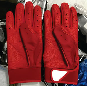 Baseball <b>Batting</b> <b>Gloves</b> Genuine Leather Material Fully Customize Logo Color Factory Made Manageable Rates High Quality <b>Gloves</b> - Product Image 3