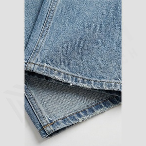 Pantalones Vaqueros Anchos de Pierna Ancha para Hombre, Estilo Holgado, Ropa Urbana, Hip Hop, Pantalones de Mezclilla Duraderos, Color Personalizado, Venta al por Mayor Premium - Product Image 6