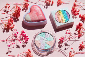 Venta al por mayor paleta de sombras de ojos camaleón polvo brillante paleta de sombras de ojos de arco iris neón multicromo - Product Image 3