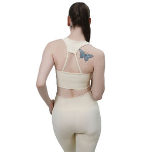 Soutien-gorge de sport d'été de haute qualité pour femmes Logo personnalisé impression Sexy rembourré Fitness Gym porter respirant XS Yoga soutien-gorge de sport grande taille - Product Image 5