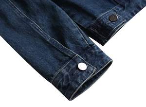 2025 Denim Vestes Hommes Personnalisé pour la Vente en Gros Surdimensionné Personnaliser Distressed Hommes Vestes veste en jean pour hommes - Product Image 5