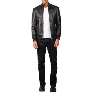Chaquetas de Motocicleta de Cuero Genuino de Primera Calidad para Hombre, Diseño Clásico de Moda, Estilo Urbano, Impermeables y Resistentes al Viento - Product Image 6