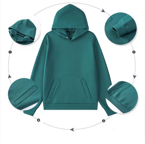 เสื้อฮู้ดแบบสวมหัวทรงหลวมสำหรับผู้ชายสไตล์สตรีทฮิปฮอปแบบเรียบง่ายสำหรับฤดูใบไม้ผลิและฤดูหนาว - Product Image 6