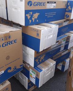 Gree 9000ทำความเย็น, 12000/18000/24000BTU แอร์คูลเลอร์ DC อินเวอร์เตอร์เครื่องปรับอากาศแบบแยกใช้ในบ้าน