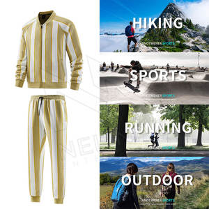 Ropa deportiva de calidad superior, chándales de entrenamiento físico para gimnasio, conjunto de dos piezas para hombre, chándales informales de nuevo estilo para hombre - Product Image 3