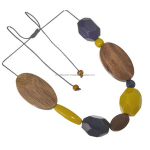 สร้อยคอเรซินเครื่องประดับมาใหม่ขายดีจากอินเดียทำด้วยมือสร้อยคอสีสันสดใสสำหรับผู้หญิงและเด็กผู้หญิงดูคลาสสิกโดย rfcra - Product Image 5