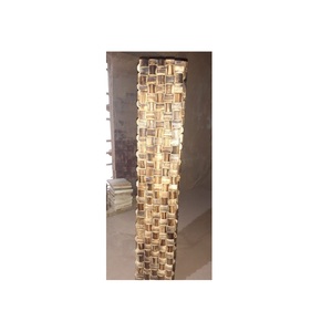 Lujoso florero de madera para la decoración del hogar y la boda Florero de madera de estilo único con alta calidad y acabado Tamaño personalizado - Product Image 1