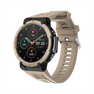 Montre connectée ZW25 avec écran IPS de 1,52 pouce, appels Bluetooth, suivi de la fréquence cardiaque, étanche, montre de sport unisexe, appareil portable - Product Image 2