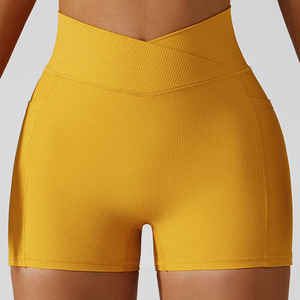 Meilleure vente Yoga personnalisé de bonne qualité Short Workout Gym Fitness Wear Yoga Short Manufacturer - Product Image 2