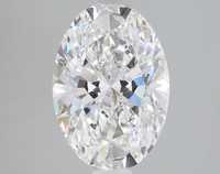Diamant de laboratoire CVD ovale de haute qualité en stock, 1 carat, taille 3EX, certifié IGI, couleur F, percé au laser, Mantra Diamond 001 pour
