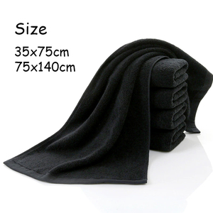 Ensembles de serviettes de bain pour le visage et les mains de luxe unisexe logo personnalisé coton matériel hôtel salle de sport voyage prix de gros - Product Image 4