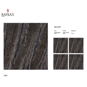 Offre Spéciale moderne 600X600 MM Carrelages de salle de bain Finition brillante de haute qualité Porcelaine polie émaillée pour plancher intérieur Maison - Product Image 3