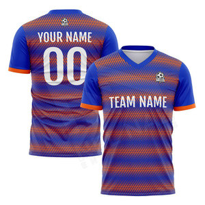 Maillot de football par sublimation Football de qualité, sport, impression par sublimation personnalisée, nouveau modèle Club france, maillot de football - Product Image 1