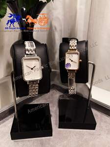 Montre décontractée pour femme en quartz diamanté, bracelet élégant en acier inoxydable, design sportif et tendance - Product Image 3