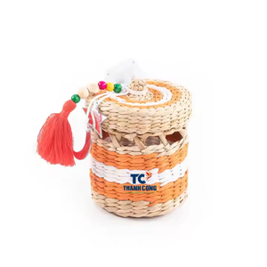 Meilleure vente panier jacinthe d'eau décoration de table pour les vacances célébrer les événements familiaux Ramadan EID boîte-cadeau avec accessoire - Product Image 3