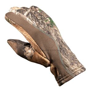 High Quality Full Finger Camo Touchscreen Impact Tactical Hunting Vests Custom Anti-slip Chicken Feather <b>Thermal</b> Outdoor Sports - Product Image 2