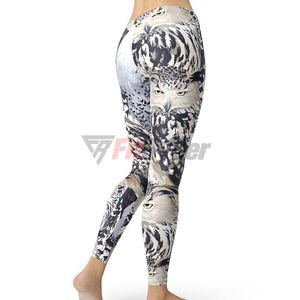 Ropa de mujer Legging Pantalones casuales Cantidad a granel Malla Personalizado Maxi Spandex sublimación legging Precio al por mayor Precio barato - Product Image 5