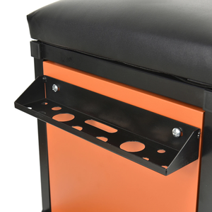 350lb Heavy Duty <b>Rolling</b> <b>Tool</b> Cabinet with 2 Drawers Mechanic Creeper Seat Steel Storage Cart for Garage Workshop GAPGAR026 - Product Image 3