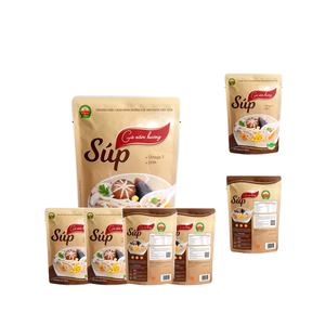 Délicieux poulet et champignons shiitake soupe asiatique vietnamien nourriture instantanée prêt-à-manger boîte de repas pour le travail et les voyages vies occupées - Product Image 4