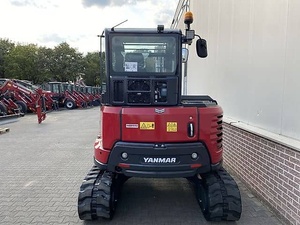 Nueva excavadora compacta Yanmar, excavadora hidráulica de cola cero de 6 toneladas, Mini excavadora para trabajos de utilidad de paisajismo de construcción - Product Image 2