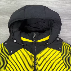 เสื้อแจ็คเก็ตดาวน์กันหนาวคุณภาพสูงแบบกำหนดเองสำหรับผู้ชาย พร้อมฮู้ดที่ถอดออกได้ รุ่นปี 2026 - Product Image 4